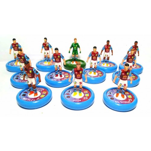 Subbuteo Andrew Table Soccer Aston Villa 2019-20 on WSB Professional bases